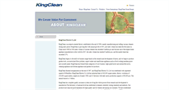 Desktop Screenshot of kingclean.com